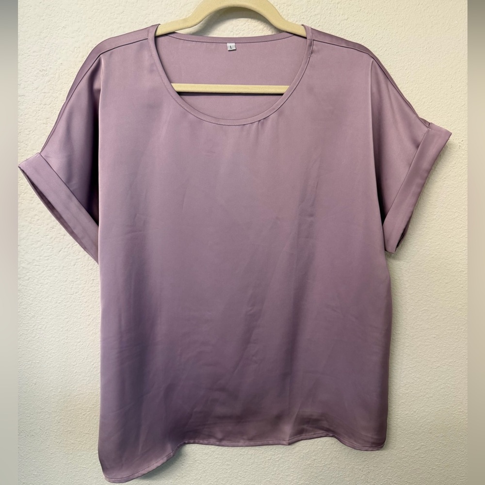 Amazon Business Casual Satin Top